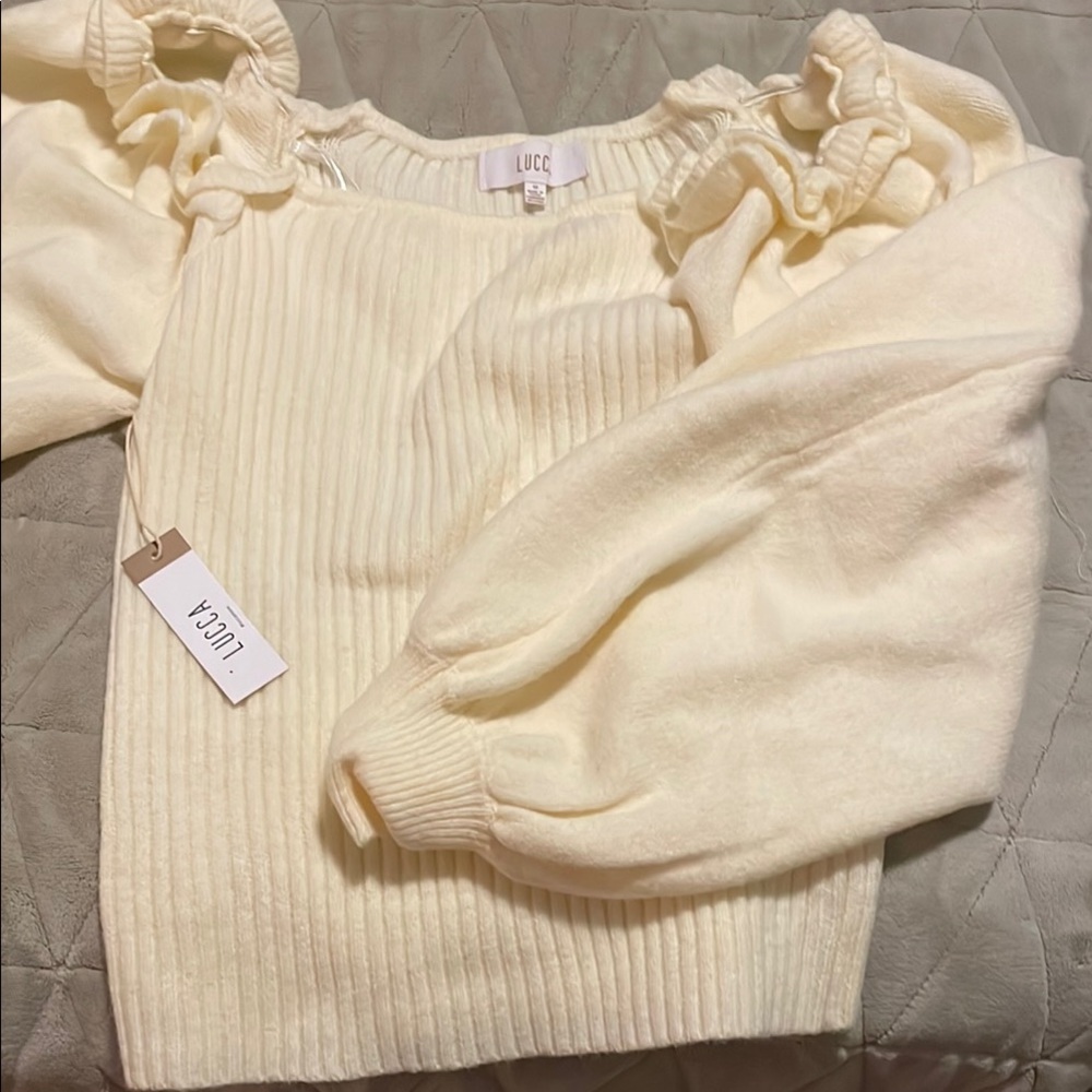 Cream Women's Sweater